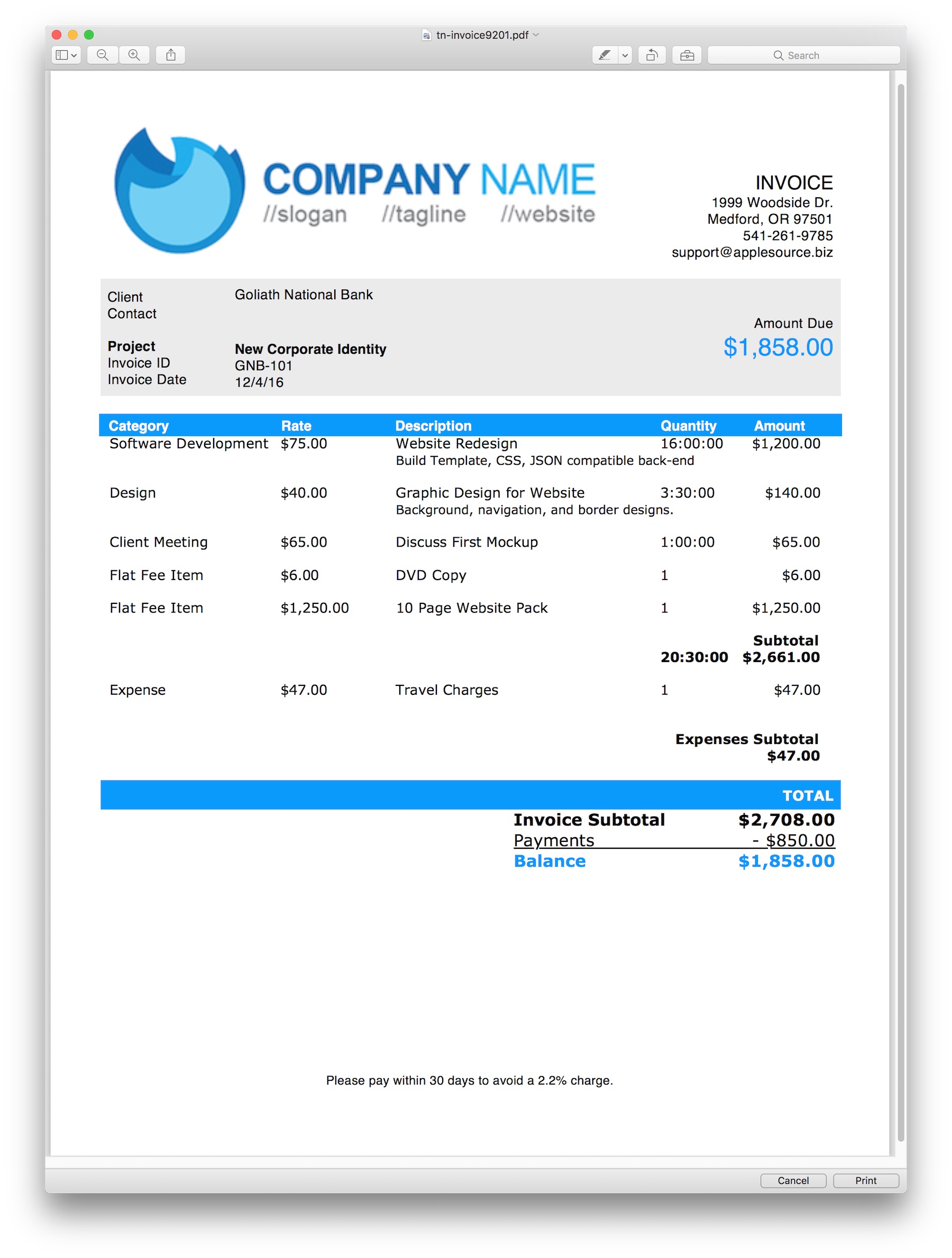 invoice-template-html-css